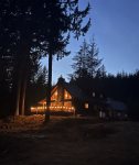 Twilight at the cabin 
